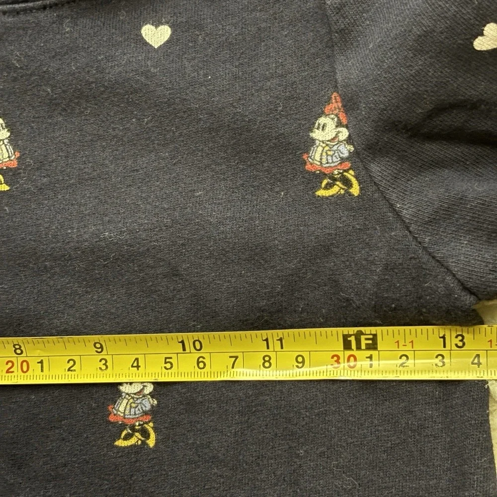 GapKids × Disney Size Small 6-7 Minnie Mouse Navy Blue Hoodie‎ Dress Pockets